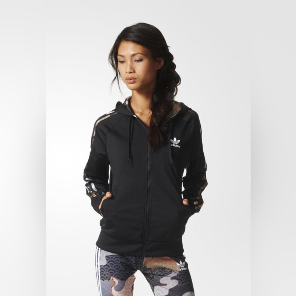 Adidas Rita Ora Kimono zip up hoodie